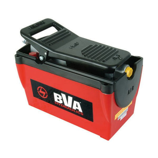 BVA Hydraulics - Treadle Air Pump, 122 Cu. In. Usable Oil. - 10,000 Psi | Pneumatic Hydraulic Power Unit - Bayou Tool