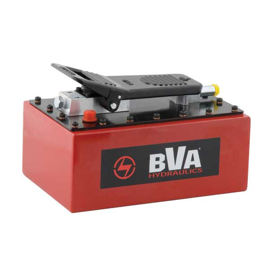 BVA Hydraulics - Treadle Air Pump, 460.6 Cu. In. Usable Oil - 10,000 Psi | Pneumatic Hydraulic Power Unit - Bayou Tool