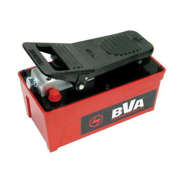 BVA Hydraulics - Treadle Air Pump, 91.5 Cu. In. Usable Oil - 10,000 Psi | Pneumatic Hydraulic Power Unit - Bayou Tool