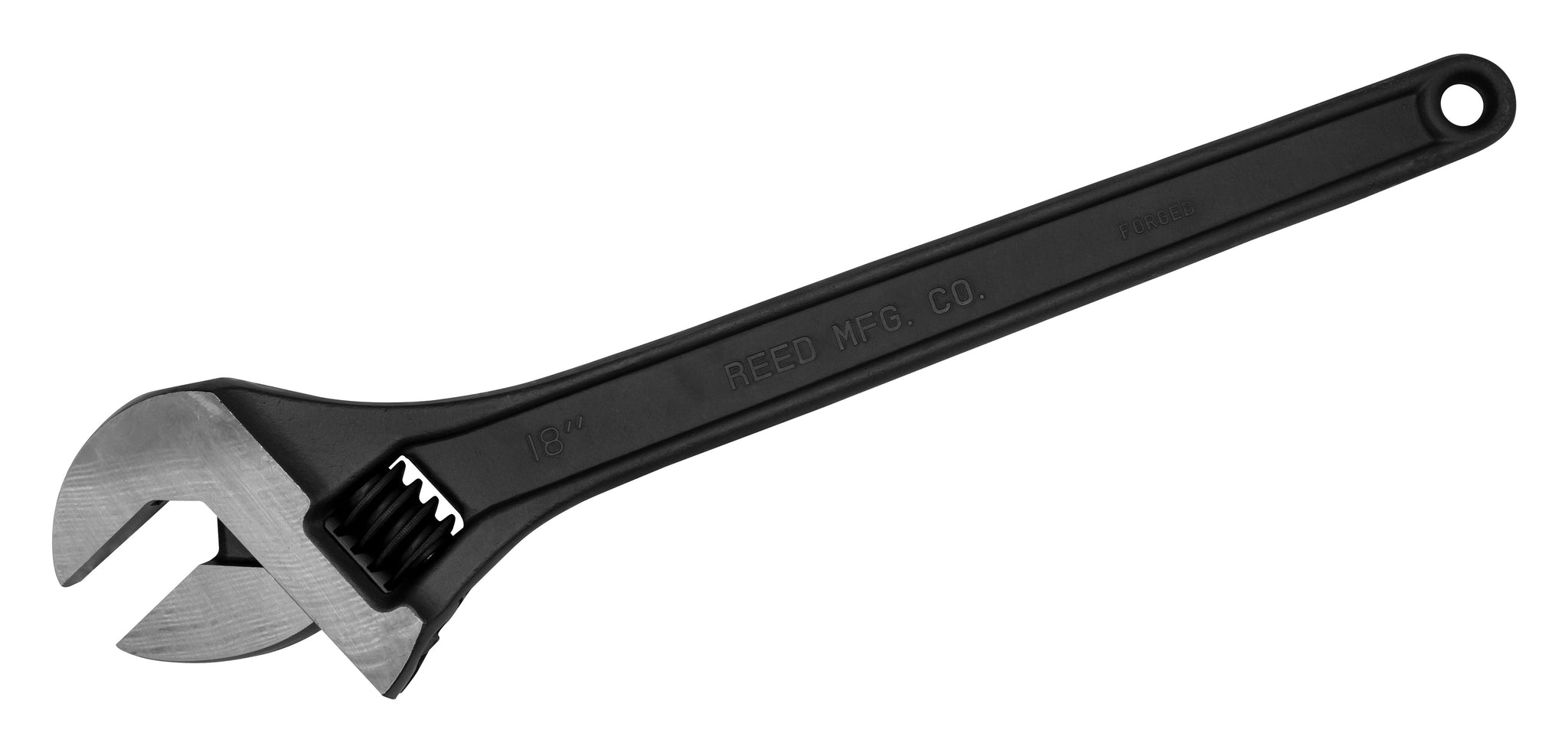 REED Cwb18" 18" Black Adjustable Wrench  Precision Component for Brass and Bronze Pipe Connections by Reed Mfg - Pipeline Tool