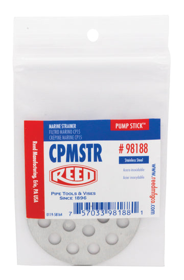 REED Cpmstr Cp15" Marine Strainer  Precision Component for Brass and Bronze Pipe Connections by Reed Mfg - Pipeline Tool