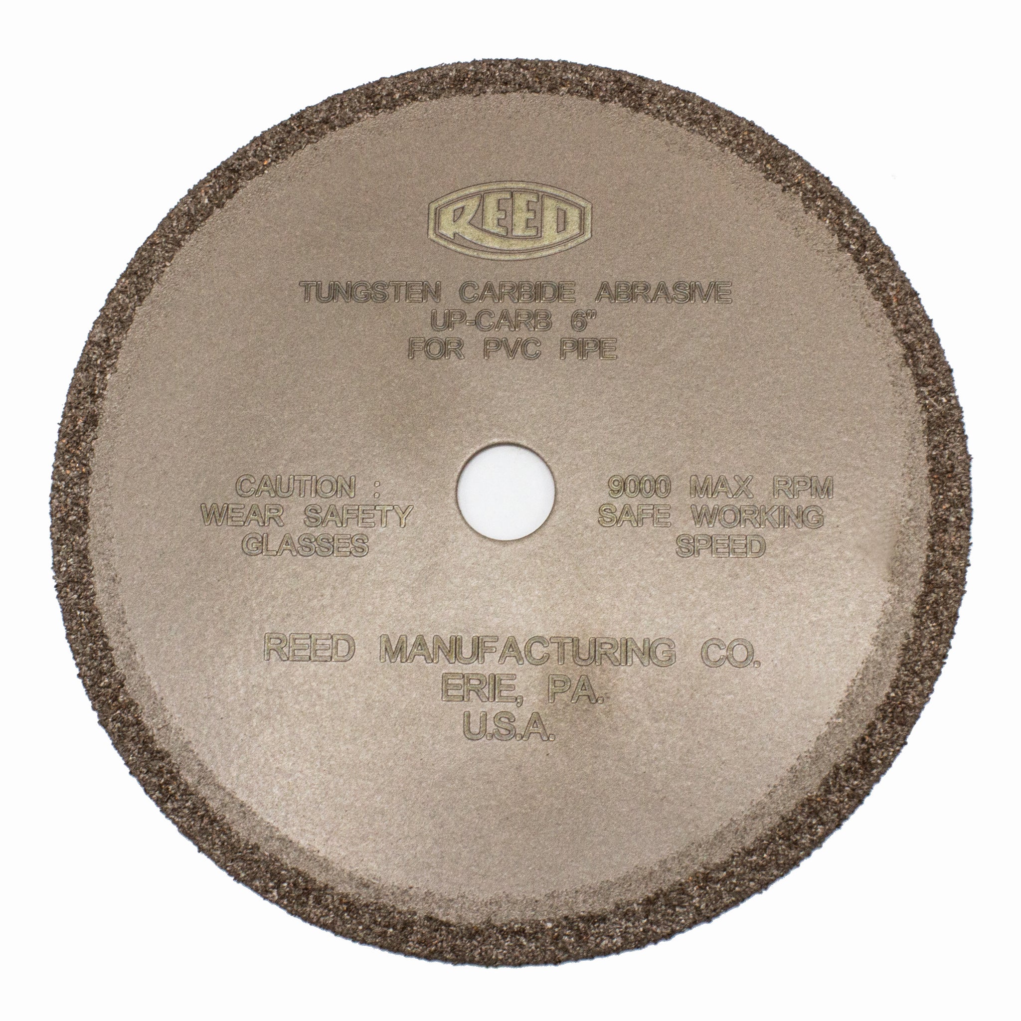 REED Upcarb6" Upc Cut Blade 10-48In Pvc  Reinforced Part for Industrial Tool Systems by Reed Mfg - Pipeline Tool