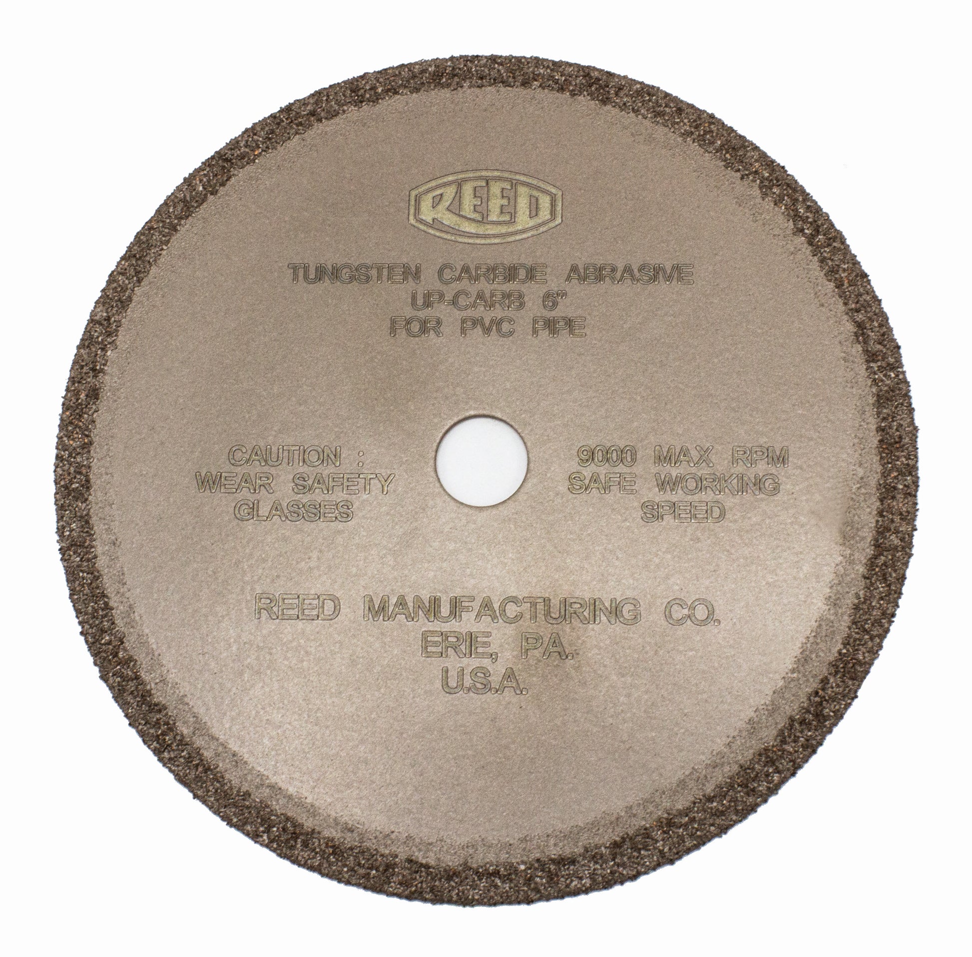 REED Upcarb6" Upc Cut Blade 10-48In Pvc  Reinforced Part for Industrial Tool Systems by Reed Mfg - Pipeline Tool