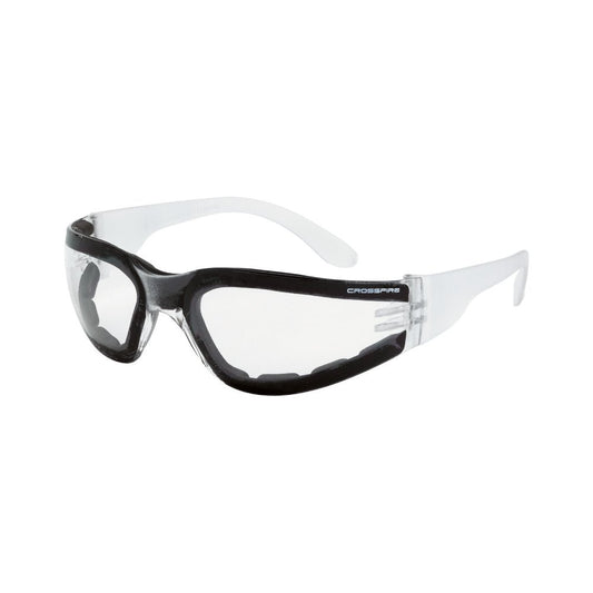 Crossfire Shield CA Foam Lined Safety Eyewear - Bayou Tool