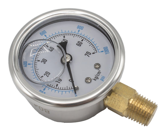 REED Gauge,Oilfill,0-600Psi, 1/4Npt, Cbm  Precision Fastener for Assembly and Maintenance Projects by Reed Mfg - Pipeline Tool