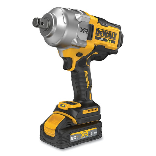 DeWalt 20V MAX XR® Brushless Cordless High Torque Impact Wrench, 3/4" Drive, 1200 RPM, Hog Ring Anvil, w/ XR POWERSTACK™ - Bayou Tool