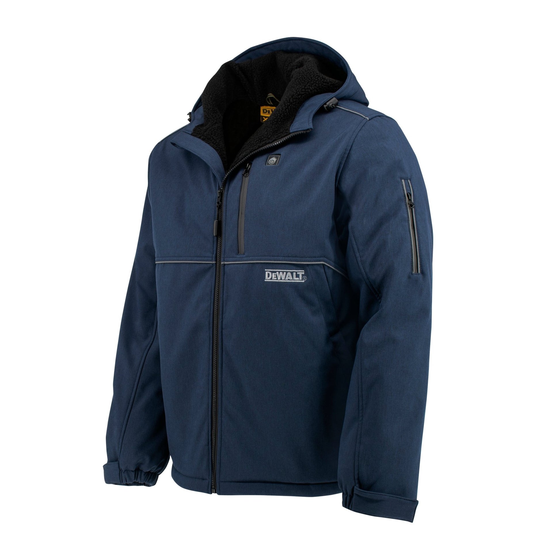 DEWALT DCHJ101 Men's Heated Soft Shell Jacket Kitted Navy - Bayou Tool