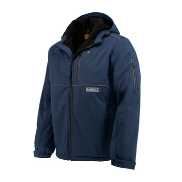 DEWALT DCHJ101 Men's Heated Soft Shell Jacket Kitted Navy - Bayou Tool