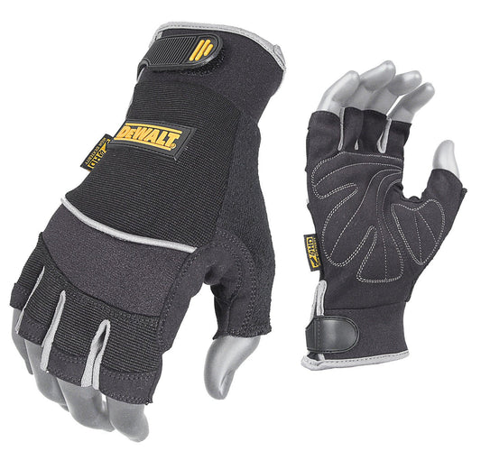 DEWALT DPG230 Synthetic Leather Technician's Fingerless Glove - Bayou Tool