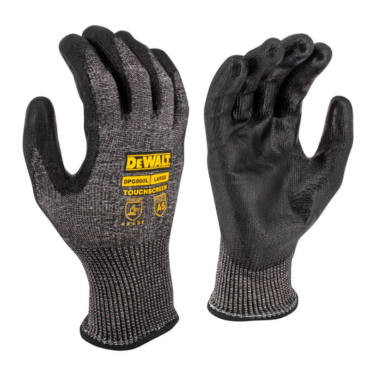 DEWALT DPG860 Touchscreen Nitrile A5 Cut Glove - Bayou Tool