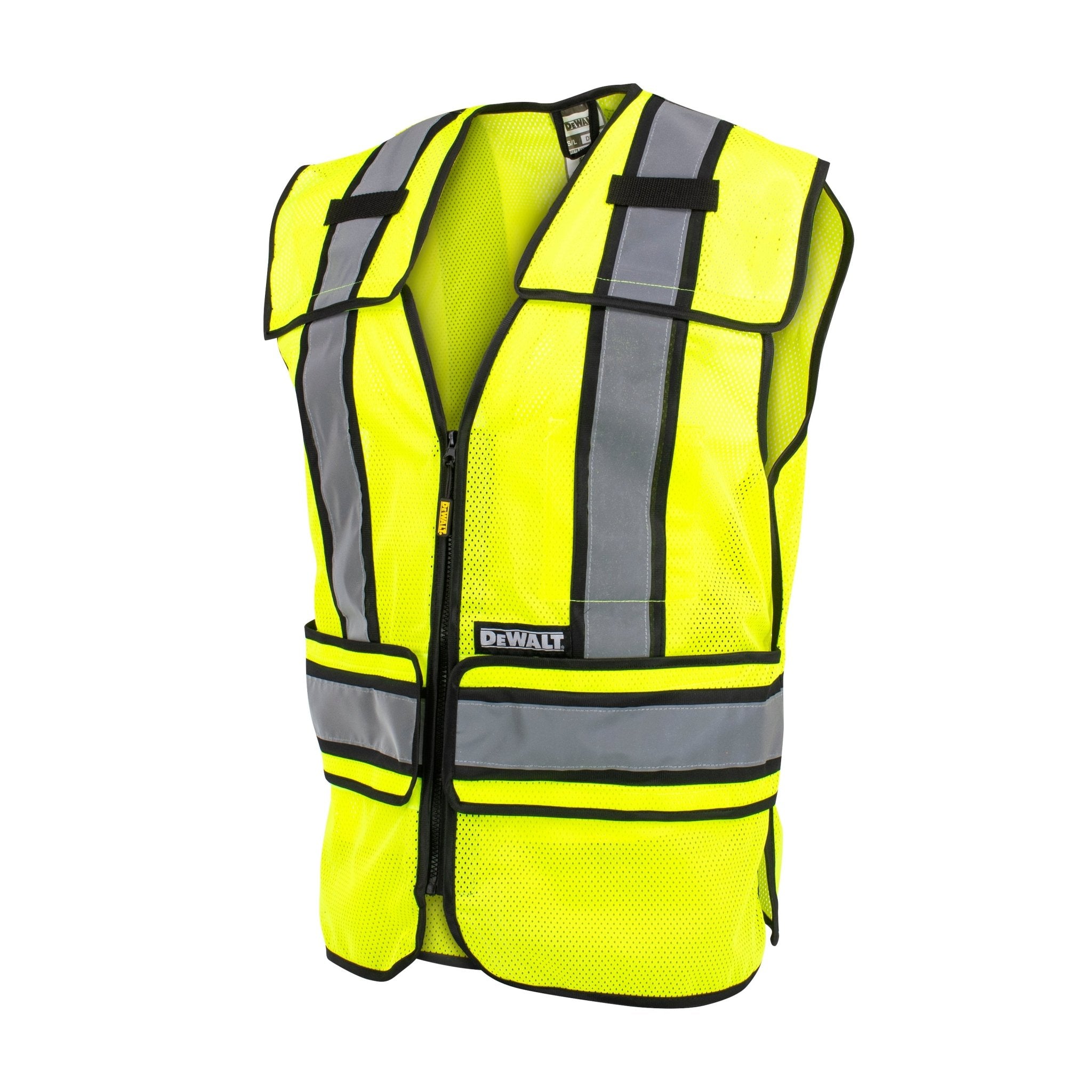 DEWALT DSV421 Class 2 Adjustable Breakaway Mesh Vest - Bayou Tool