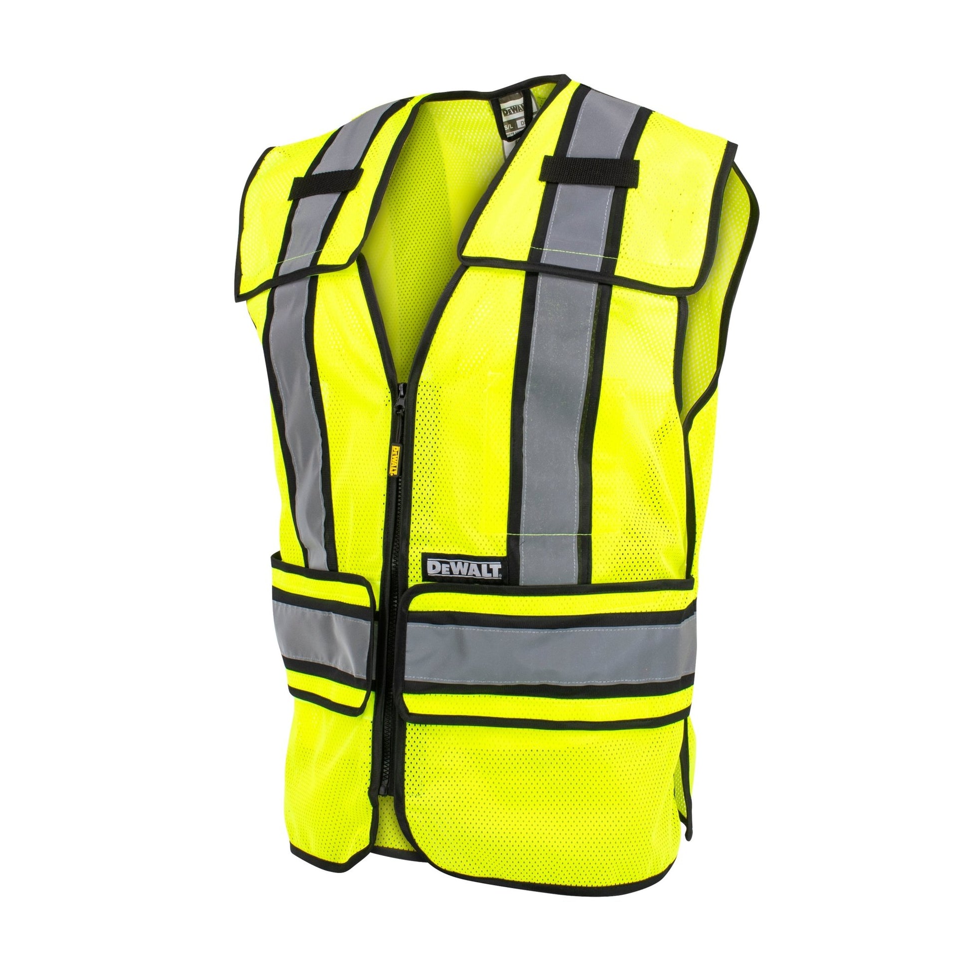 DEWALT DSV421 Class 2 Adjustable Breakaway Mesh Vest - Bayou Tool