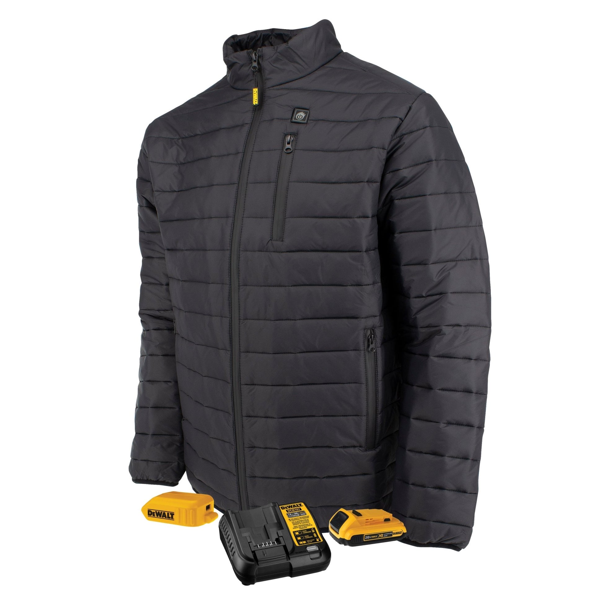 DEWALT Men's Lightweight Heated Puffer Jacket - Bayou Tool