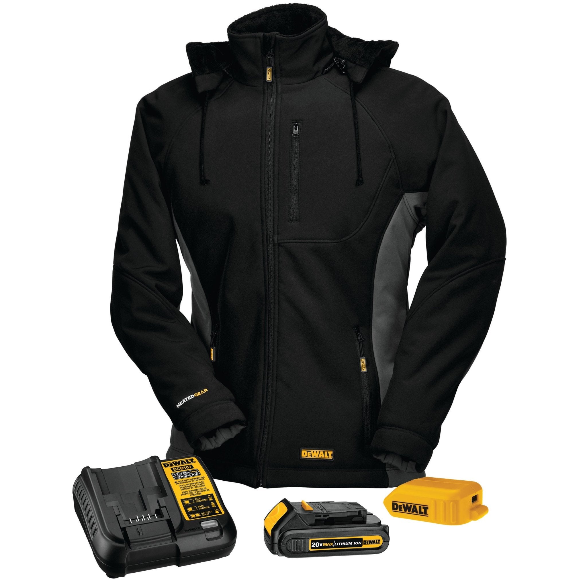 DEWALT Women's Heated Soft Shell Coat Kitted - Bayou Tool