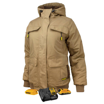DEWALT® Women's Heavy Duty Ripstop Heated Jacket Kitted - Bayou Tool