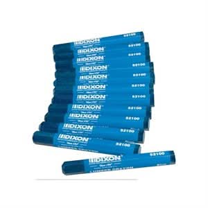 Dixon Bon 14 - 492 Crayon - Dark Blue (12/Pkg) | Layout Tool for Pros - Bayou Tool