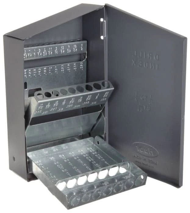 Drill America - 1/16 - 1/2x64ths 29 pc Drill Index Dispenser - Bayou Tool