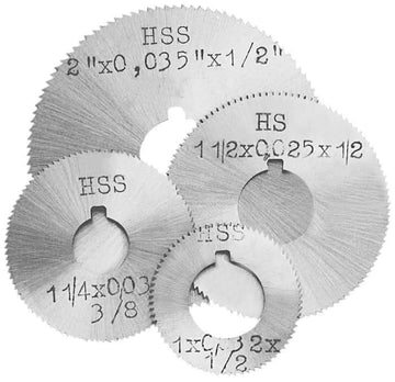 Drill America - 2 - 3/4 x .014 x 1 HSS Screw Slotting Saw - Bayou Tool