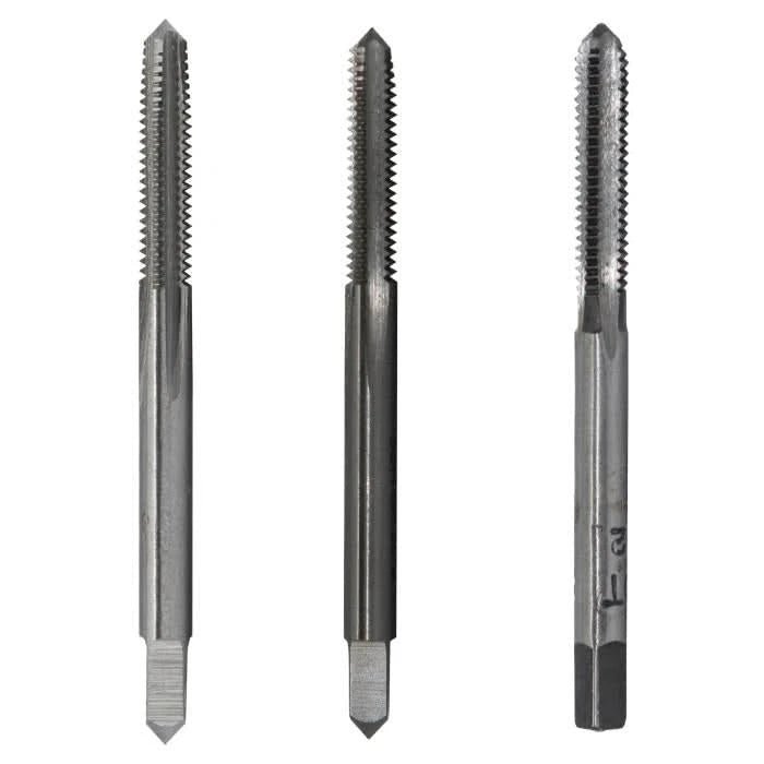Drill America Tapping Tool - 10 - 36 UNS HSS Tap Set - Complete Tap Set for Professional Threading - Bayou Tool