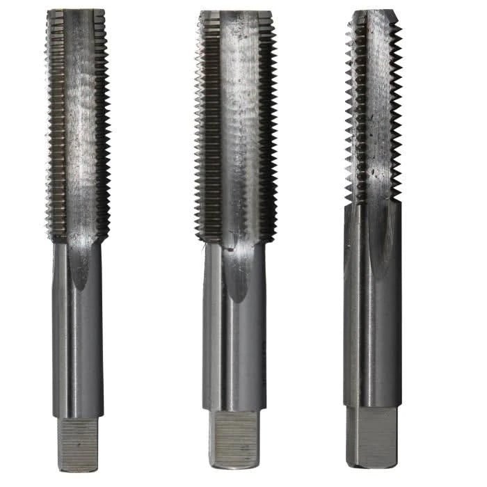 Drill America Tapping Tool - 9/16 - 24 UNS HSS Tap Set - Complete Tap Set for Professional Threading - Bayou Tool