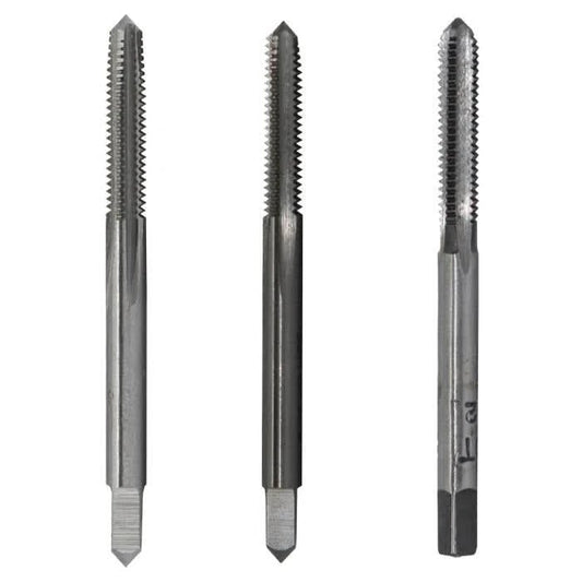 Drill America Tapping Tool - m5 X .8 Carbon Steel Tap Set - Complete Tap Set for Professional Threading - Bayou Tool