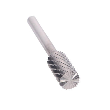 Drill America - 1-1/2 Carbide Bur - SL-7NF 3/4 with Shank Shank - Ideal for Metal, Woodworking