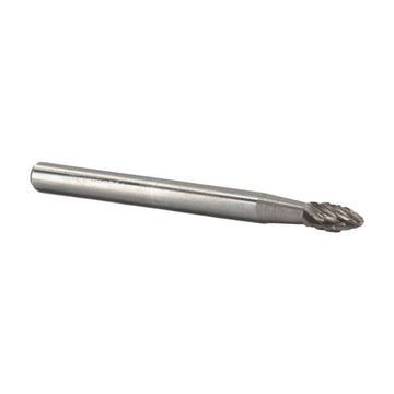 Drill America - 5/8 Carbide Bur - SB-14 3/16 with with Shank - Ideal for Metal, Woodworking