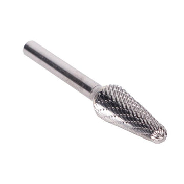 Drill America - 1/2 Carbide Bur - SL-42 1/8 with with Shank - Ideal for Metal, Woodworking