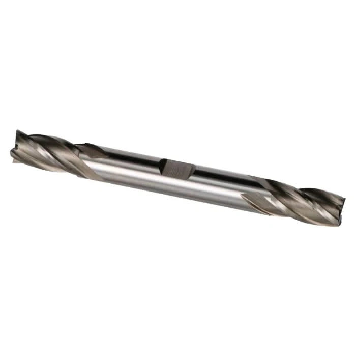 7/16" X 1/2" HSS 4 Flute Double End End Mill - High Performance & Durable Cutting Tool | Drill America