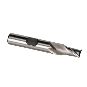 Drill America - 1 Cobalt 2 Flute Single End End Mill - Efficient 2 Flute Structure