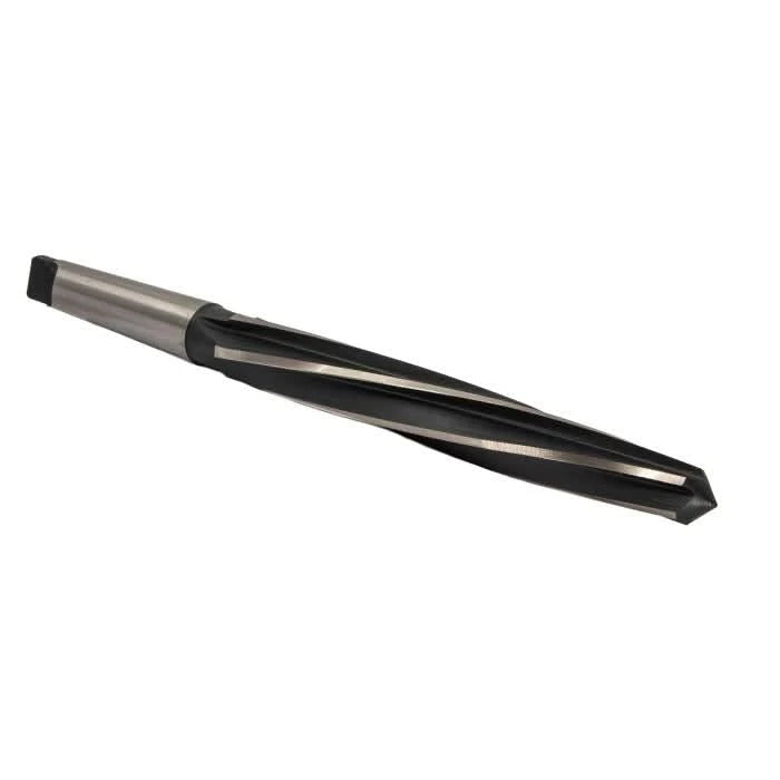 Drill America - 1-1/16 High-Speed Steel (HSS) 3MT Spiral Flute Design Bridge/Construction Reamer Taper Shank - Precision Drilling & Reaming Tool