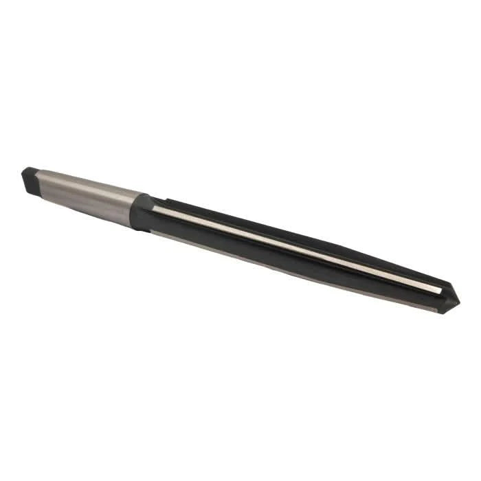 Drill America - 1-1/8 High-Speed Steel (HSS) 3MT Straight Flute Bridge/Construction Reamer Taper Shank - Precision Drilling & Reaming Tool