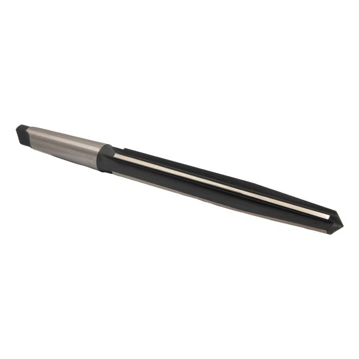 Drill America - 5/8 High-Speed Steel (HSS) 2MT Straight Flute Bridge/Construction Reamer Taper Shank - Precision Drilling & Reaming Tool