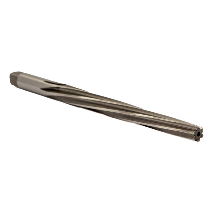 Drill America - #0 High-Speed Steel (HSS) Spiral Flute Design Taper Pin Reamer - Precision Drilling & Reaming Tool