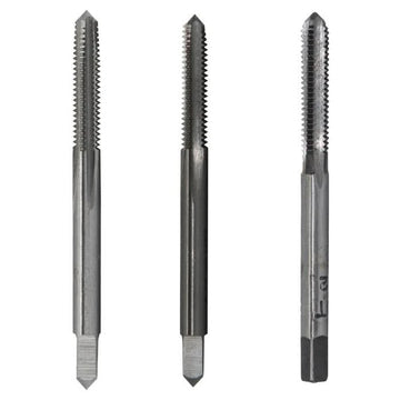 Drill America Tapping Tool - #12-28 UNF HSS Tap Set - Complete Tap Set for Professional Threading