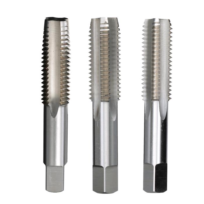 Drill America Tapping Tool - 7/16-20 UNF HSS Tap Set - Complete Tap Set for Professional Threading