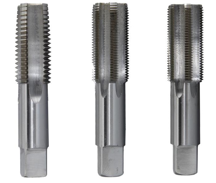 Drill America Tapping Tool - 1-1/8-12 UNF HSS Tap Set - Complete Tap Set for Professional Threading