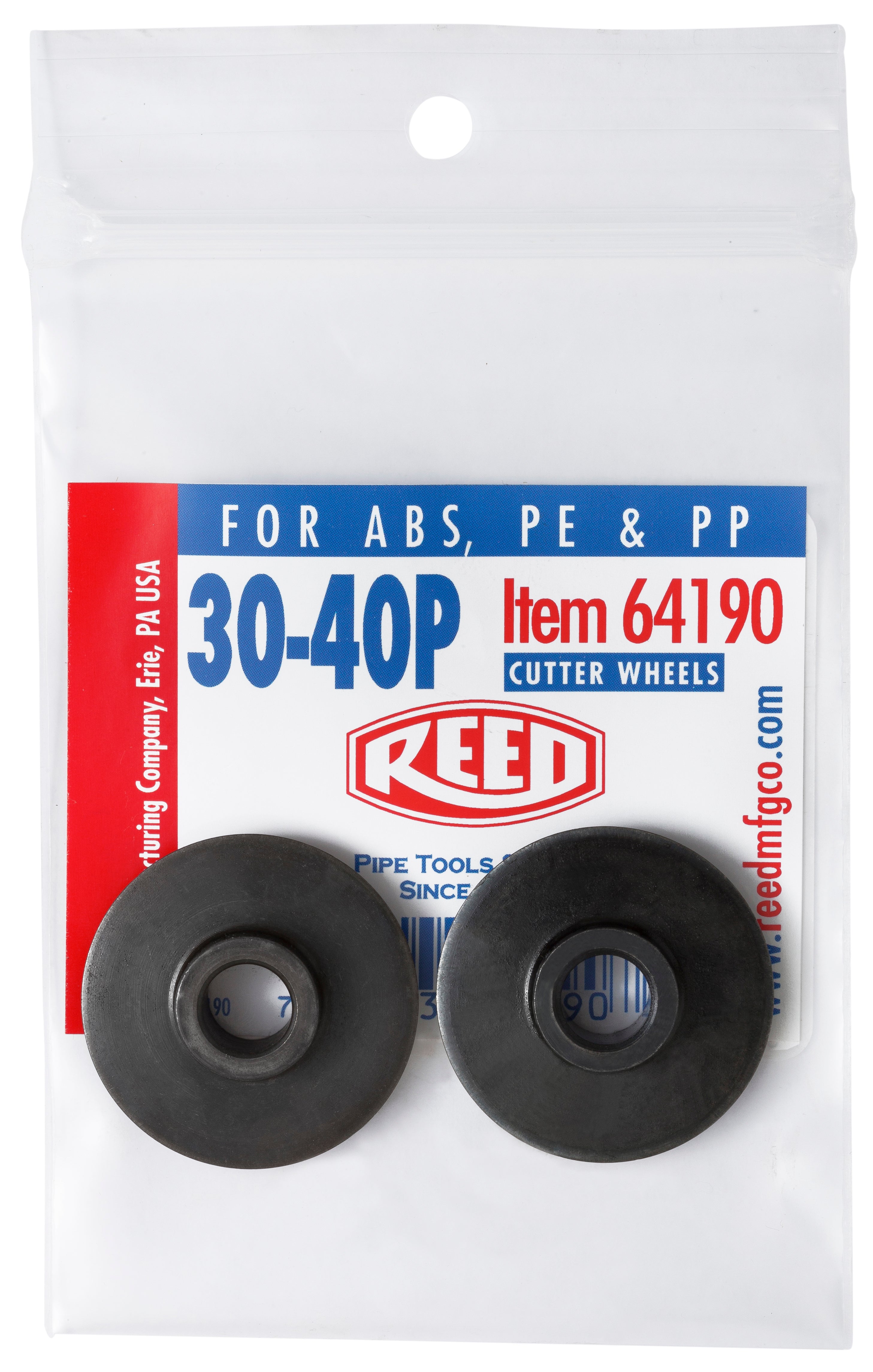 REED 30-40P Cutter Wheel Built for AWWA Standard Pipe Service