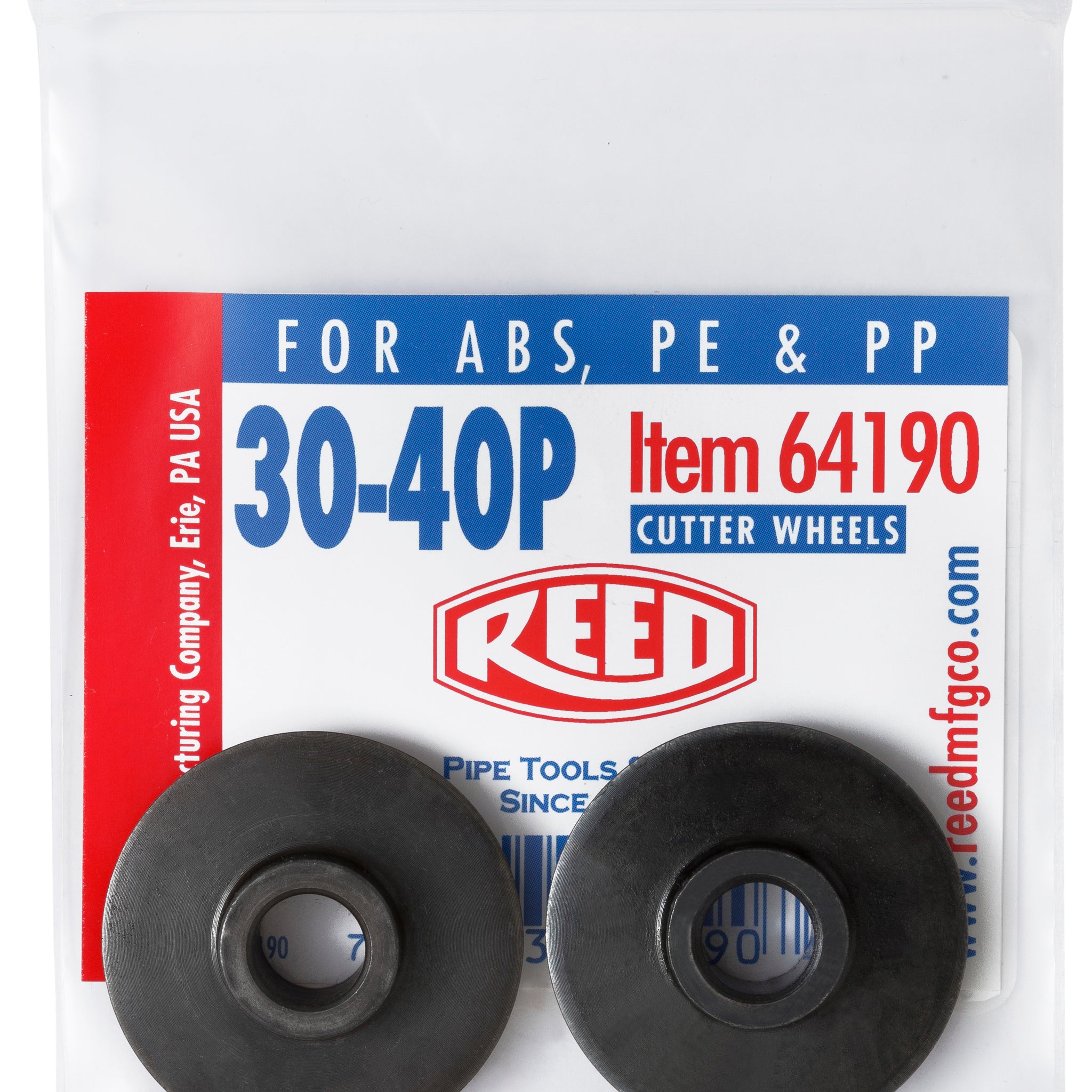 REED 30-40P Cutter Wheel  Built for AWWA Standard Pipe Service by Reed Mfg - Pipeline Tool