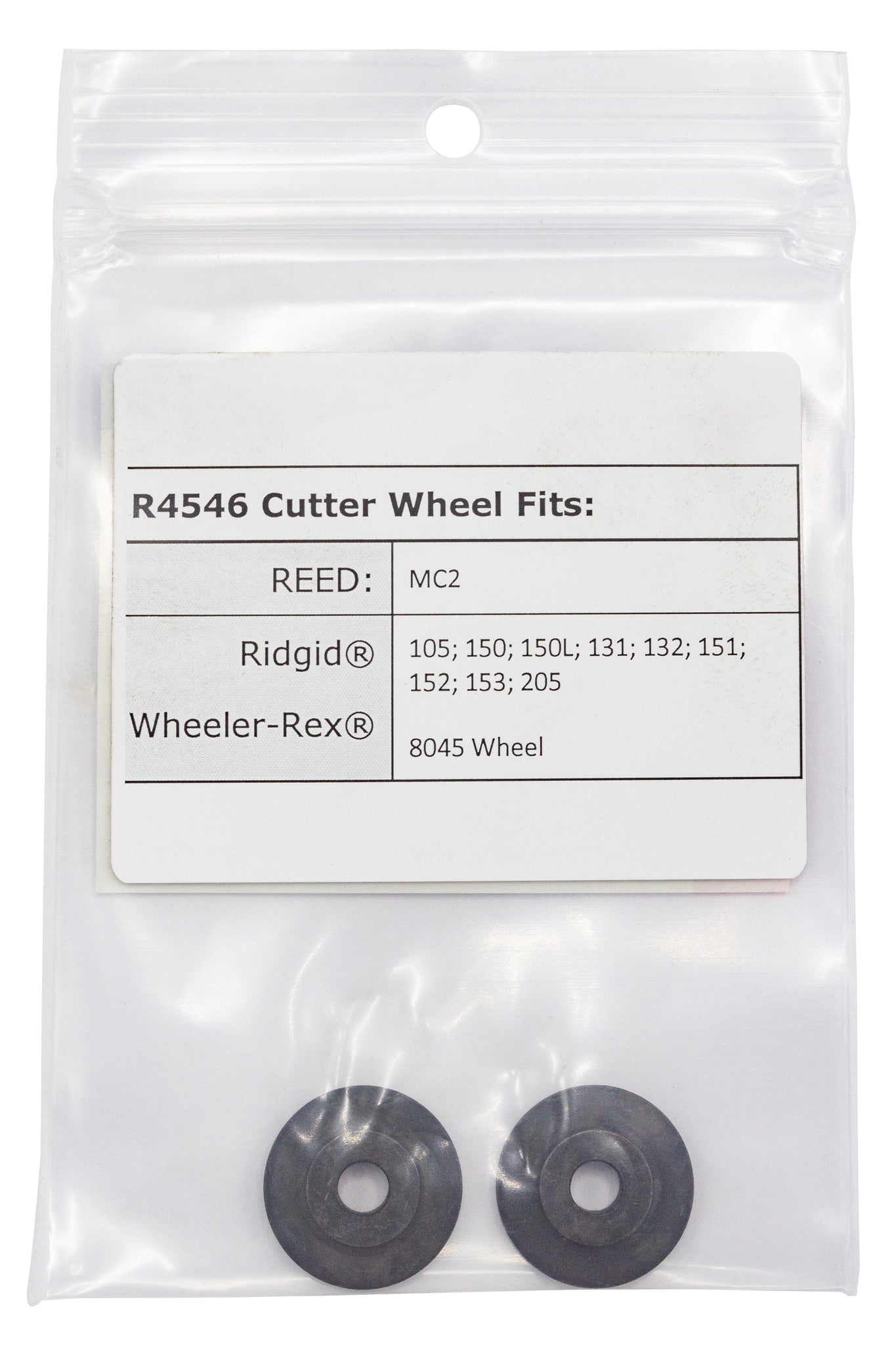 REED R4546" Cutter Wheel  Precision Component for Brass and Bronze Pipe Connections by Reed Mfg - Pipeline Tool