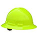 a yellow hard hat on a white background