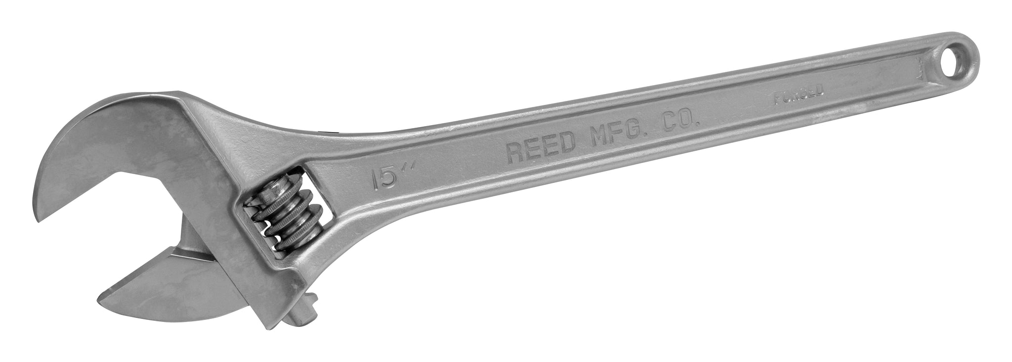 REED Cw15" 15" Adjustable Wrench  Heavy-Duty Hardware for Industrial Tool Assemblies by Reed Mfg - Pipeline Tool