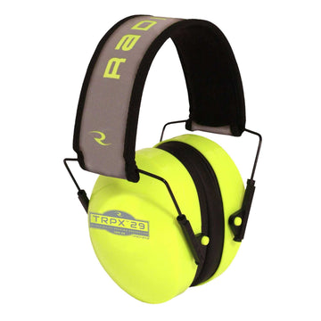High Visibility Green Ear Muffs - Radians TRPX NRR 29 Improve Safety and Comfort - Bayou Tool