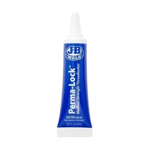 J - B Weld Perma - Lock Medium Strength Blue Threadlocker 50ml | Reliable Removable Thread Sealant - Bayou Tool
