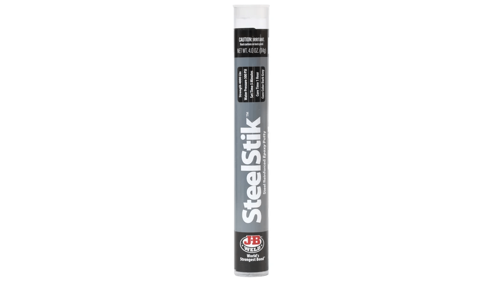 J - B Weld SteelStik 4oz Epoxy Putty Stick | High - Strength Metal Repair for Steel, Aluminum & More - Bayou Tool