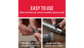 J - B Weld SteelStik 4oz Epoxy Putty Stick | High - Strength Metal Repair for Steel, Aluminum & More - Bayou Tool