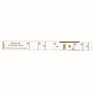 Lufkin Bon 11 - 464 Rule - Wood - Modular Spacing - 6 ' | Layout Tool for Pros - Bayou Tool