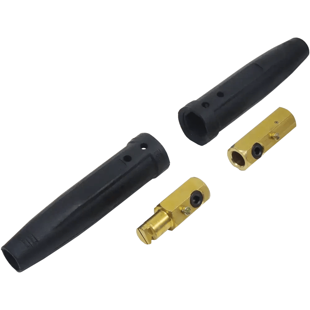 Male & Female 1 MBP Tweco® Style Cable Connector Set (Sold by the Set) - Bayou Tool