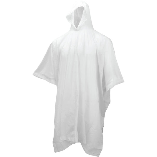 Neese 1005P 40" Economy Rain Poncho with Attached Hood - Bayou Tool
