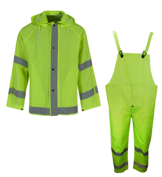 Neese Econo - Viz Series 3 - Piece Rain Suit with Reflective Tape - Bayou Tool